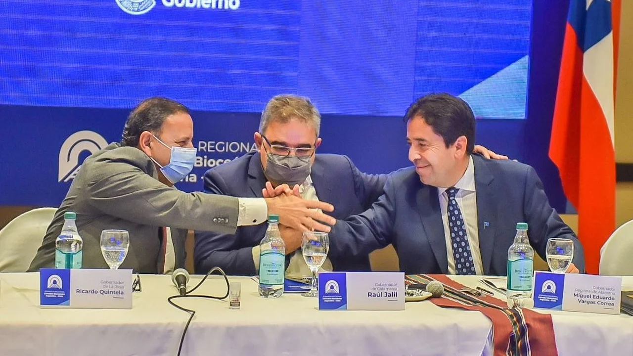 La Rioja, Catamarca y Chile avanzan en la concreción del Corredor Bioceánico 