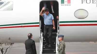 Evo Morales apuntó contra la Justicia peruana: "Es por denunciar un golpe de Estado" Evo Morales apuntó contra la Justicia peruana: "Es por denunciar un golpe de Estado"
