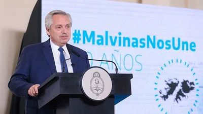 Alberto Fernández: "Las Malvinas no las vamos a cambiar por vacunas ni por deuda" Alberto Fernández: "Las Malvinas no las vamos a cambiar por vacunas ni por deuda"