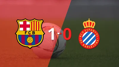 Con lo justo, Barcelona venció a Espanyol 1 a 0 en el estadio Camp Nou Con lo justo, Barcelona venció a Espanyol 1 a 0 en el estadio Camp Nou