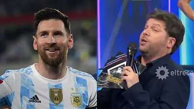 Lionel Messi, televisión, Guido Kaczka, El Trece, Bienvenidos a Bordo Lionel Messi, televisión, Guido Kaczka, El Trece, Bienvenidos a Bordo