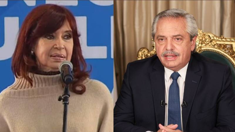 Alberto Fernández y Cristina Kirchner repudiaron el ataque a Clarín