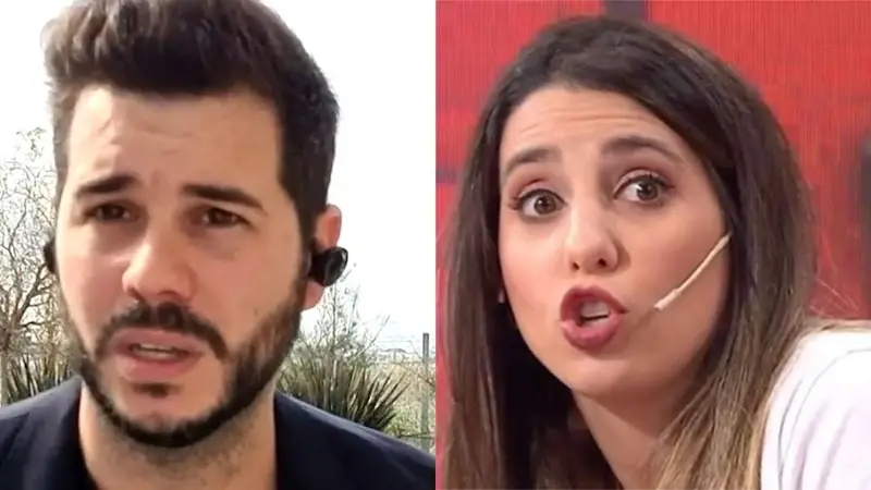 Cinthia Fernández y Nicolás Magaldi