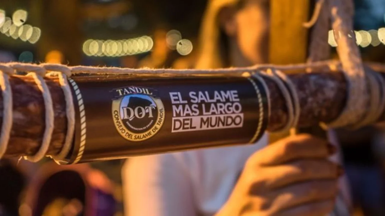El salame más largo del mundo