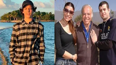 Máximo, Zulemita, Carlos Nair y Carlos Menem. Familia Menem. Máximo, Zulemita, Carlos Nair y Carlos Menem. Familia Menem.