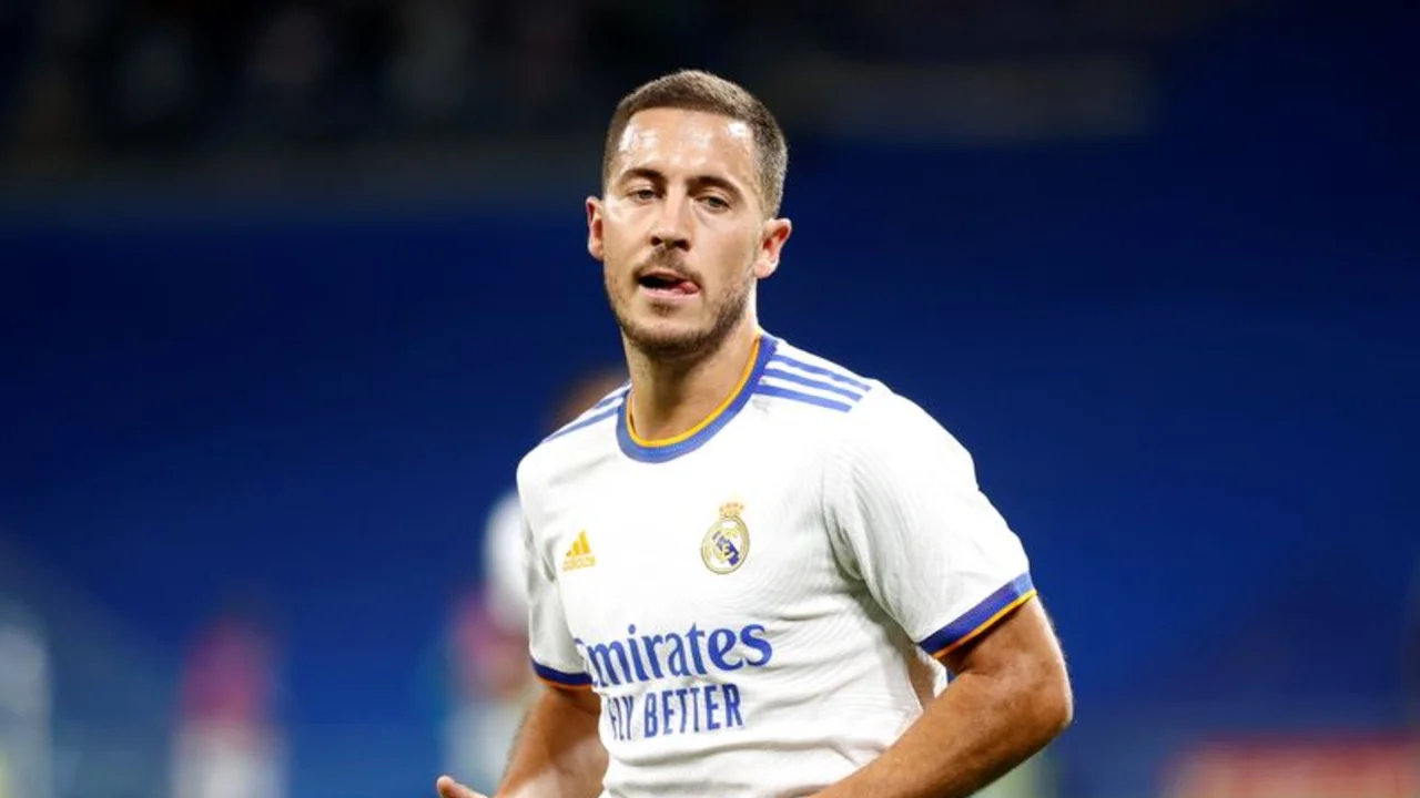 Courtois dice que Hazard aún quiere triunfar en el Real Madrid