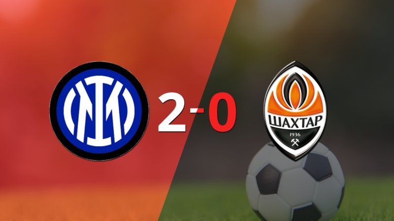 Con doblete de Edin Dzeko, Inter derrotó a Shakhtar Donetsk