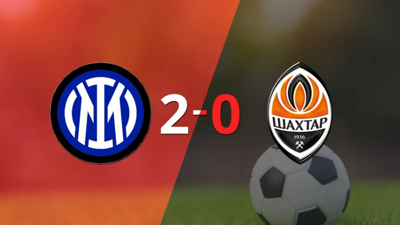 Con doblete de Edin Dzeko, Inter derrotó a Shakhtar Donetsk