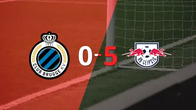 RB Leipzig golea 5-0 a Club Brujas y Christopher Nkunku firma doblete RB Leipzig golea 5-0 a Club Brujas y Christopher Nkunku firma doblete