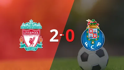 Liverpool marcó dos veces en la victoria ante Porto en el estadio Anfield Liverpool marcó dos veces en la victoria ante Porto en el estadio Anfield