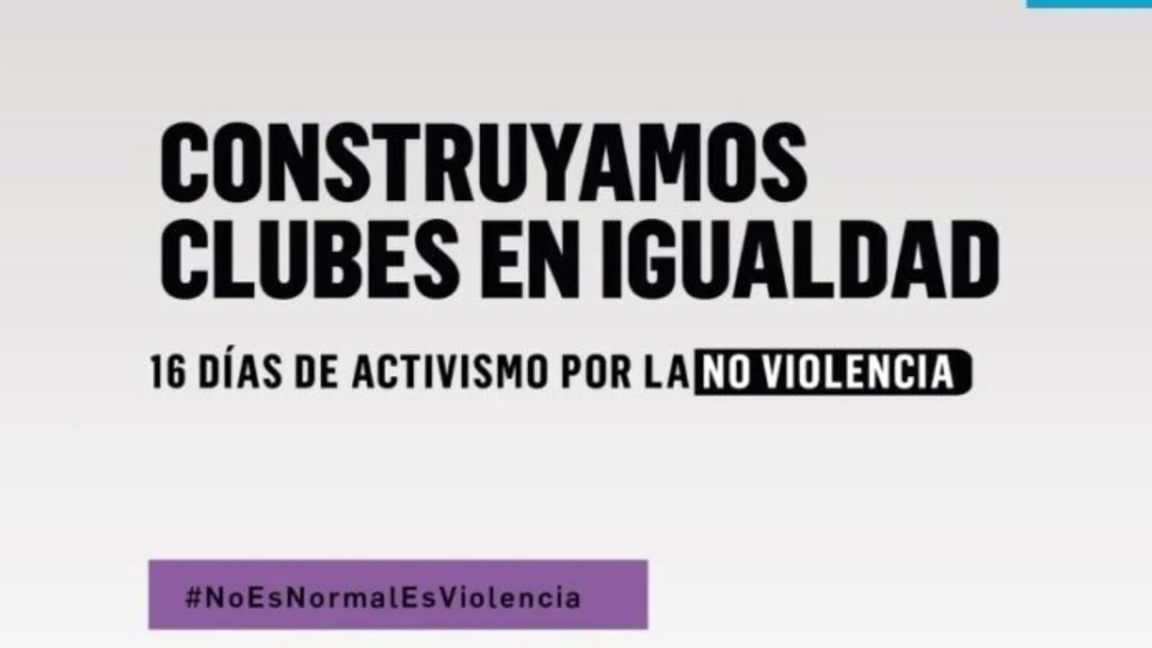 Lanzan campaña contra las violencias de género en clubes deportivos