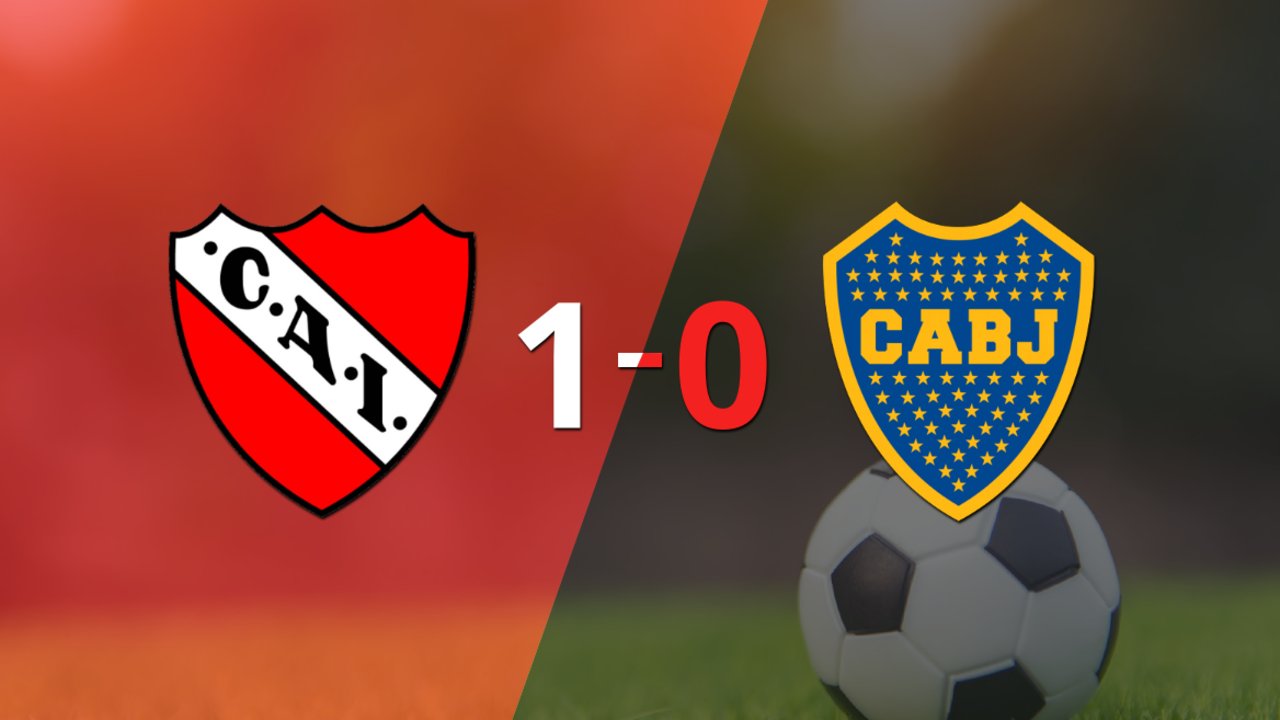En su casa Independiente derrotó a Boca Juniors 1 a 0