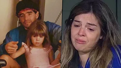 Dalma Maradona y Diego Dalma Maradona y Diego