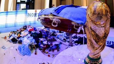 Los hijos pidieron que se construya un memorial de Maradona en homenaje