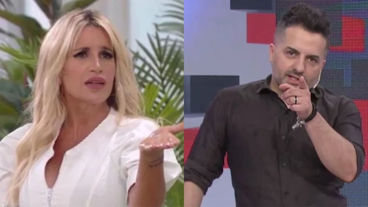 Florencia Peña, Ángel de Brito, televisión