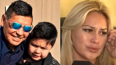 Verónica Ojeda, Diego Maradona y Dieguito Fernando Verónica Ojeda, Diego Maradona y Dieguito Fernando