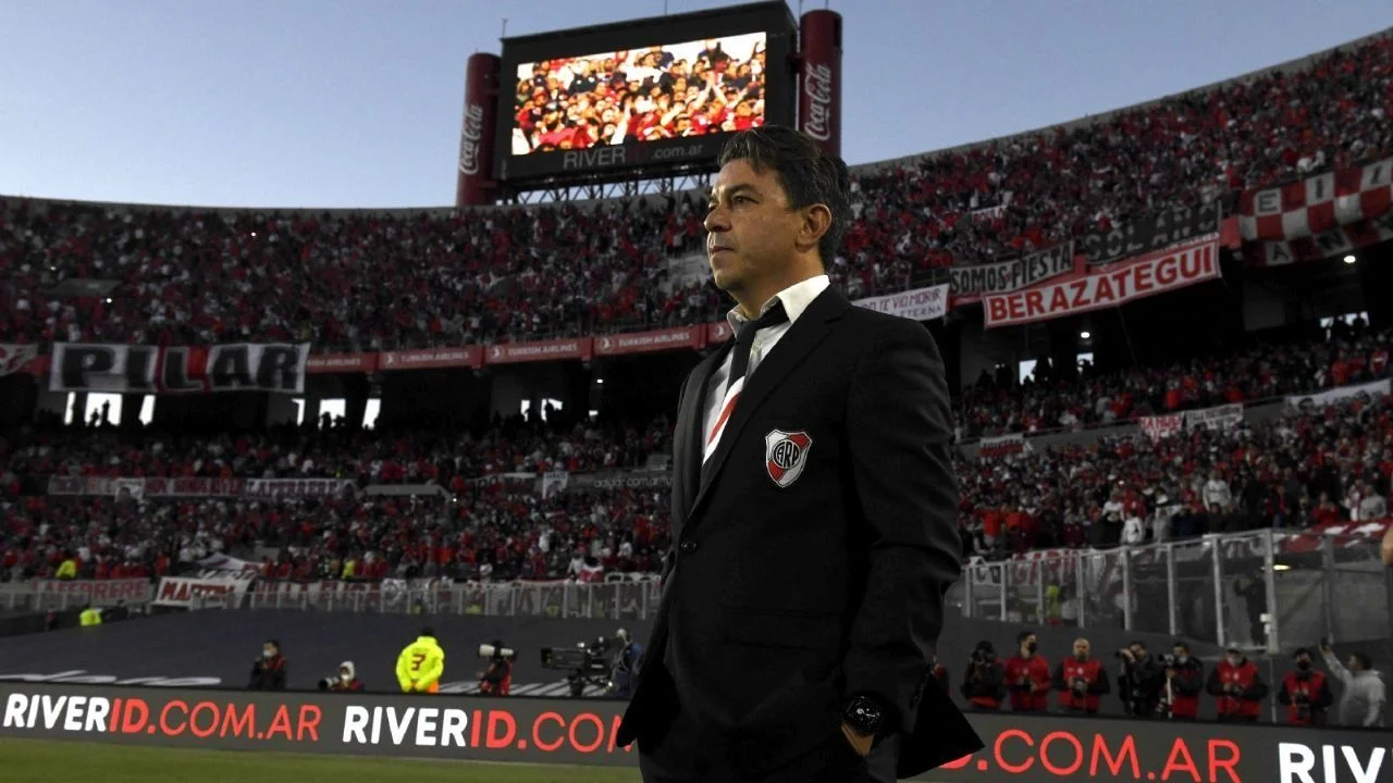 Marcelo Gallardo River Plate Trofeo de Campeones
