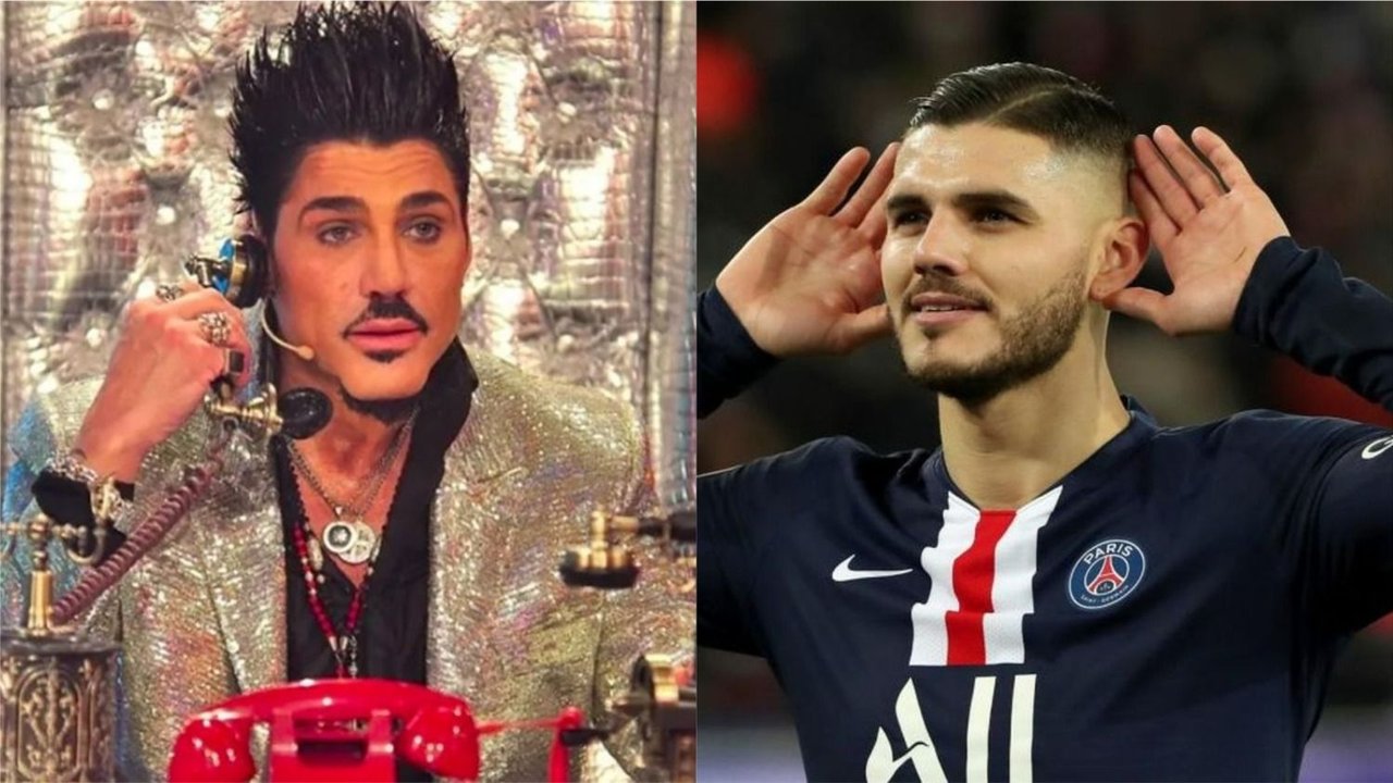 Ricardo Fort y Mauro Icardi