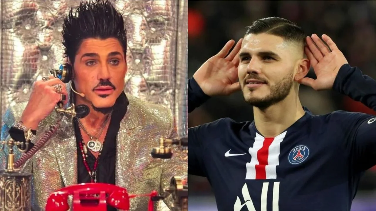 Ricardo Fort y Mauro Icardi