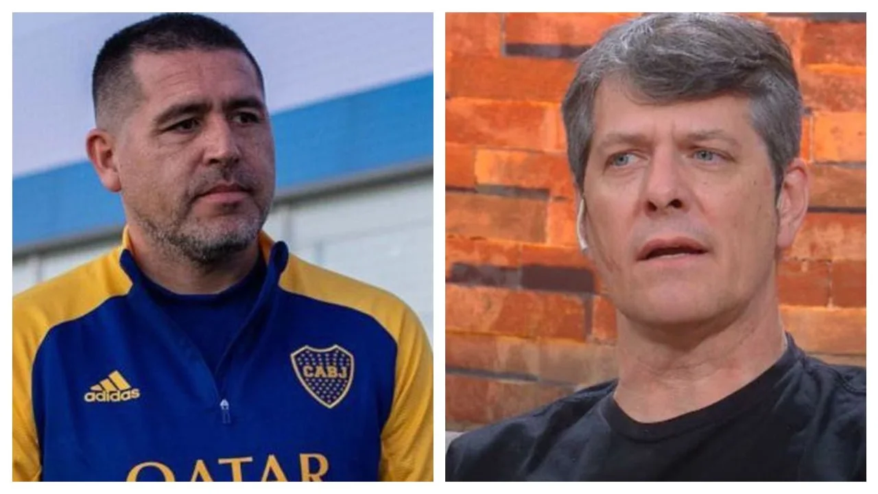 Mario Pergolini Juan Román Riquelme Boca Juniors