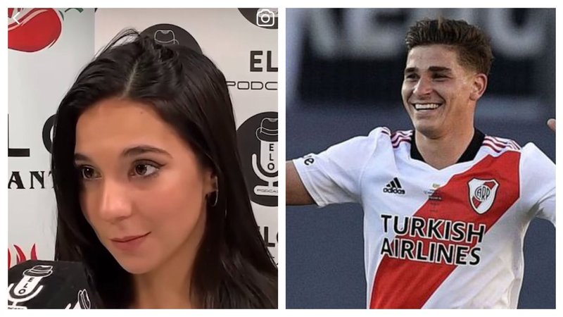 Julián Álvarez Luciana Milessi River Plate