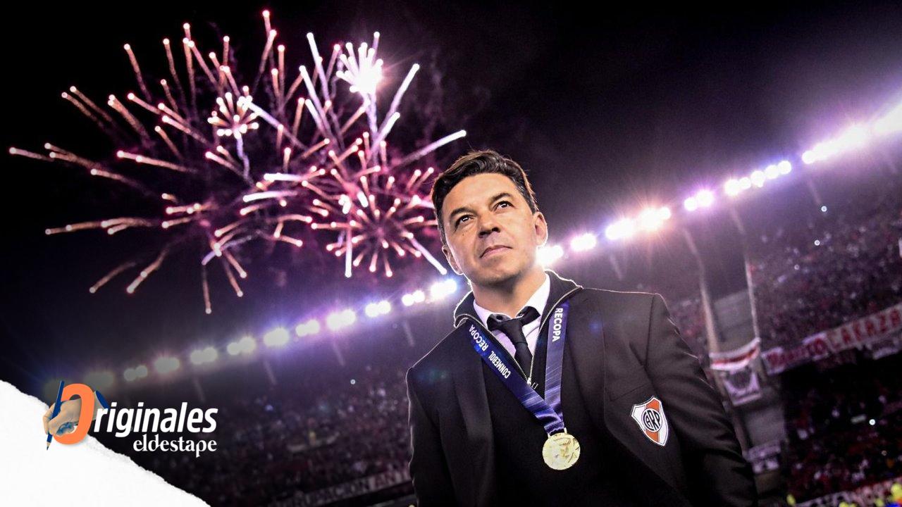 Marcelo Gallardo salió de las Inferiores de River, fue campeón como jugador y como DT.