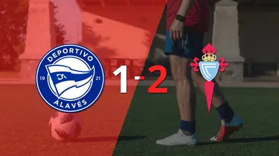 Por una mínima ventaja Celta se lleva los tres puntos ante Alavés Por una mínima ventaja Celta se lleva los tres puntos ante Alavés