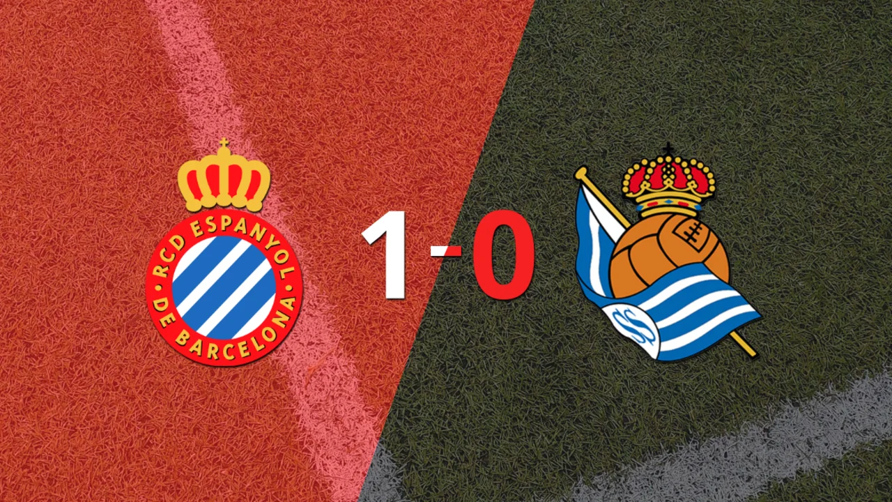 Espanyol le ganó 1-0 como local a Real Sociedad