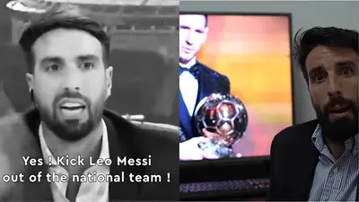 Flavio Azzaro, FIFA, fútbol, Balón de Oro, Lionel Messi Flavio Azzaro, FIFA, fútbol, Balón de Oro, Lionel Messi