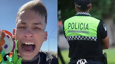 Delincuentes disfrazados de policías intentaron robar en la casa de L-Gante Delincuentes disfrazados de policías intentaron robar en la casa de L-Gante