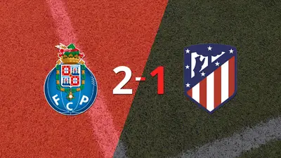 Porto logra 3 puntos al vencer de local a Atlético de Madrid 2-1 Porto logra 3 puntos al vencer de local a Atlético de Madrid 2-1