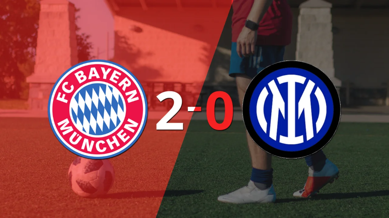 Sólido triunfo de Bayern Múnich por 2-0 frente a Inter