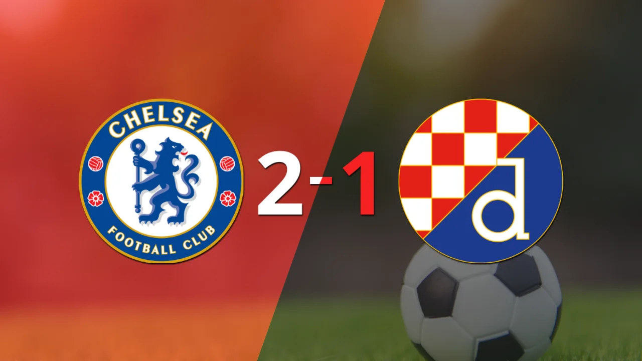 Con la mínima diferencia, Chelsea venció a Dinamo Zagreb por 2 a 1
