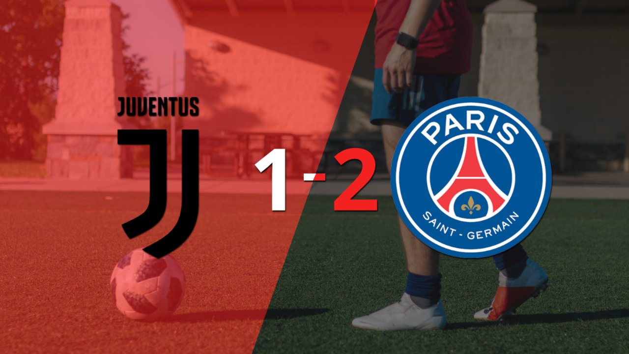 PSG superó 2-1 a Juventus como visitante