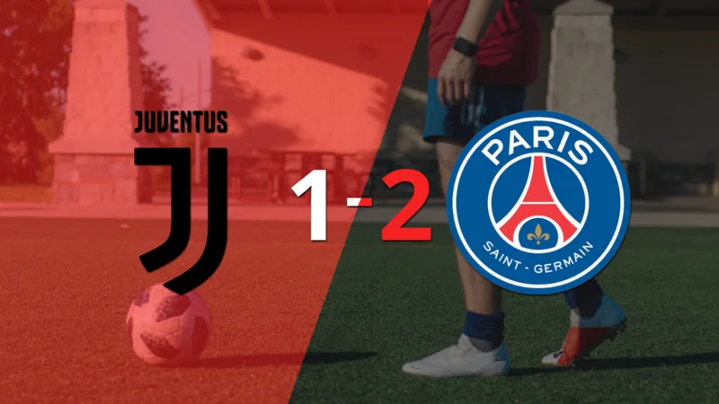PSG superó 2-1 a Juventus como visitante
