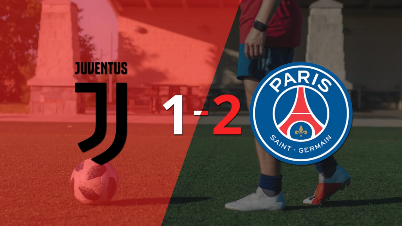 PSG superó 2-1 a Juventus como visitante