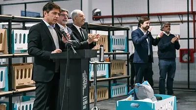 Kicillof presentó la producción de partes del Plan Qunita en contexto de encierro Kicillof presentó la producción de partes del Plan Qunita en contexto de encierro