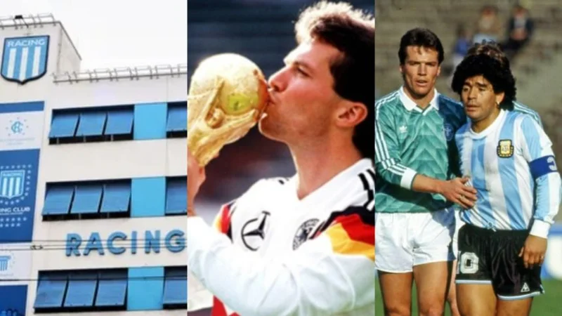 Lothar Matthaus, Selección Argentina, Diego Maradona, Racing, fútbol, deportes, Mundial Qatar 2022