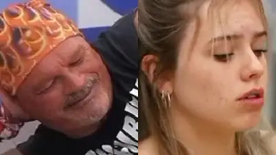 Pelea en Gran Hermano entre Walter Alfa y Coti Pelea en Gran Hermano entre Walter Alfa y Coti
