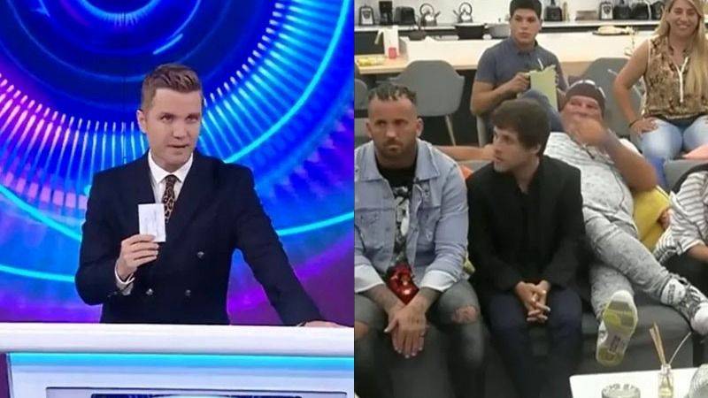 Santiago del Moro en Gran Hermano.