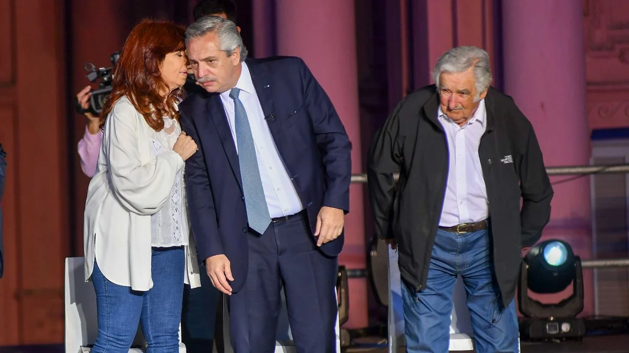 alberto fernandez, cristina kirchner, pepe mujica, elecciones 2023