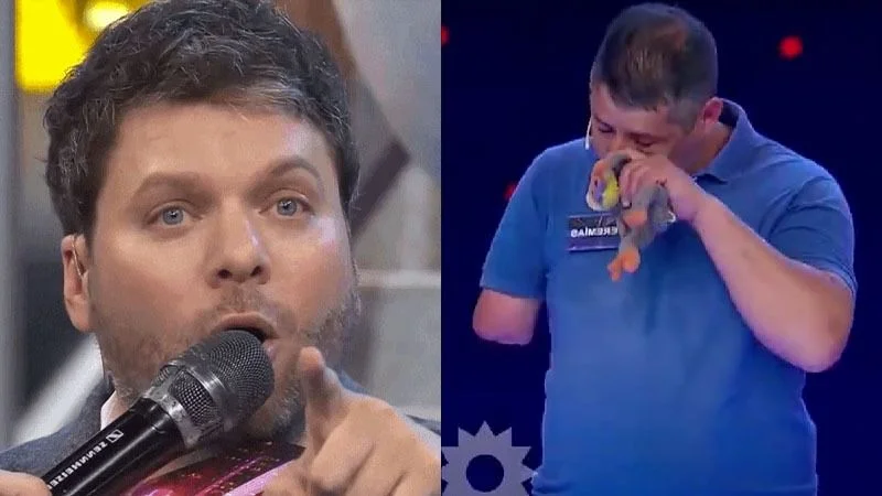 Guido Kaczka hizo llorar a un participante de Los 8 Escalones con una pregunta