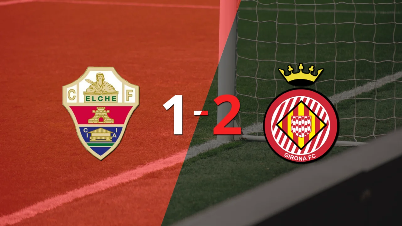 Girona sacó el triunfo en casa de Elche