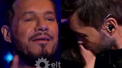 Marcelo Tinelli quiso besar a la mamá de Giuli, una participante de Canta Conmigo Ahora Marcelo Tinelli quiso besar a la mamá de Giuli, una participante de Canta Conmigo Ahora