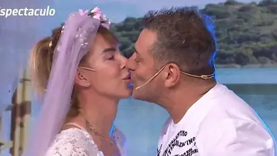 Turco García y su esposa Turco García y su esposa