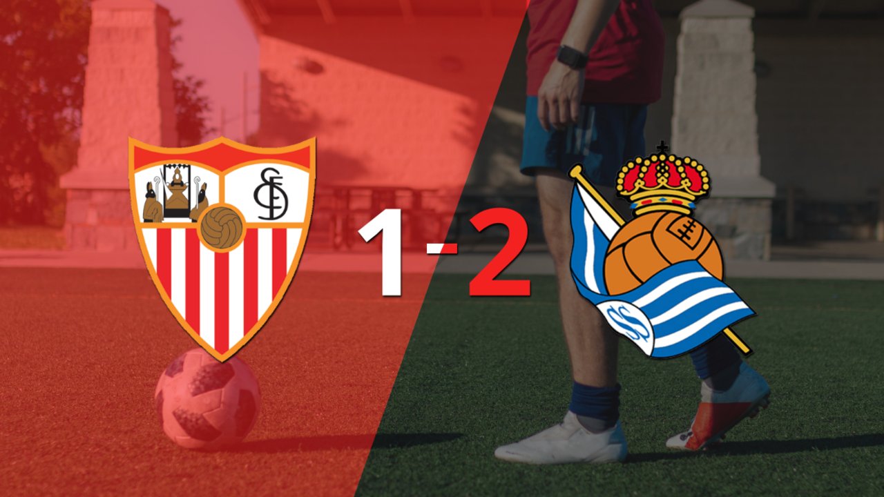 Real Sociedad superó 2-1 a Sevilla como visitante