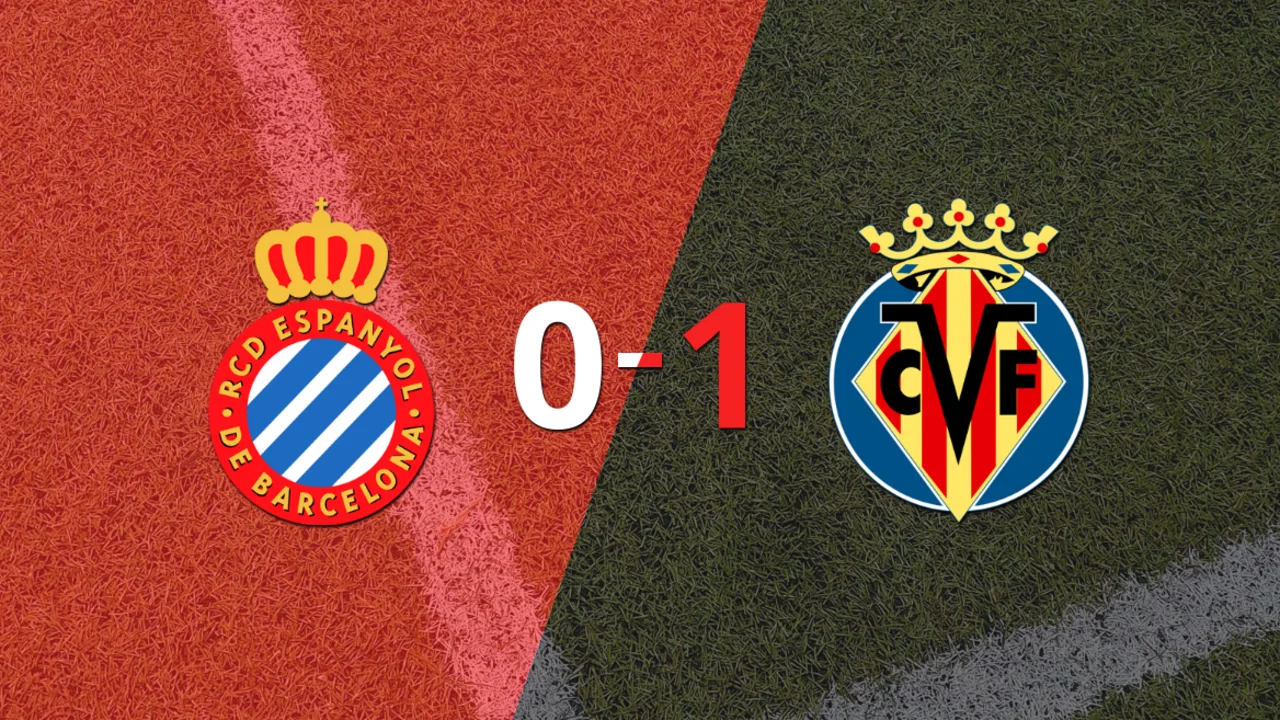 Villarreal ganó por la mínima en su visita a Espanyol