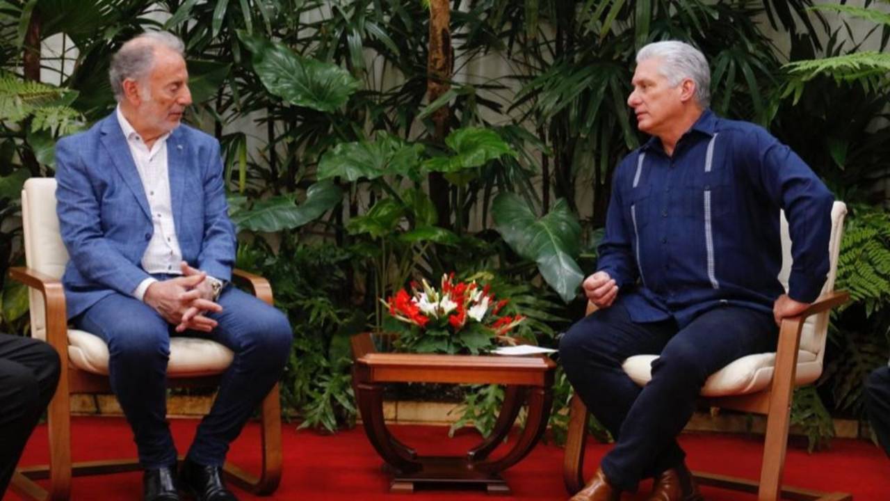 El presidente de Cuba consideró "importante" facilitar inversiones argentinas en agroindustria