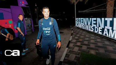 Scaloni y Armani viajaron a Abu Dhabi para reunirse con el plantel argentino Scaloni y Armani viajaron a Abu Dhabi para reunirse con el plantel argentino