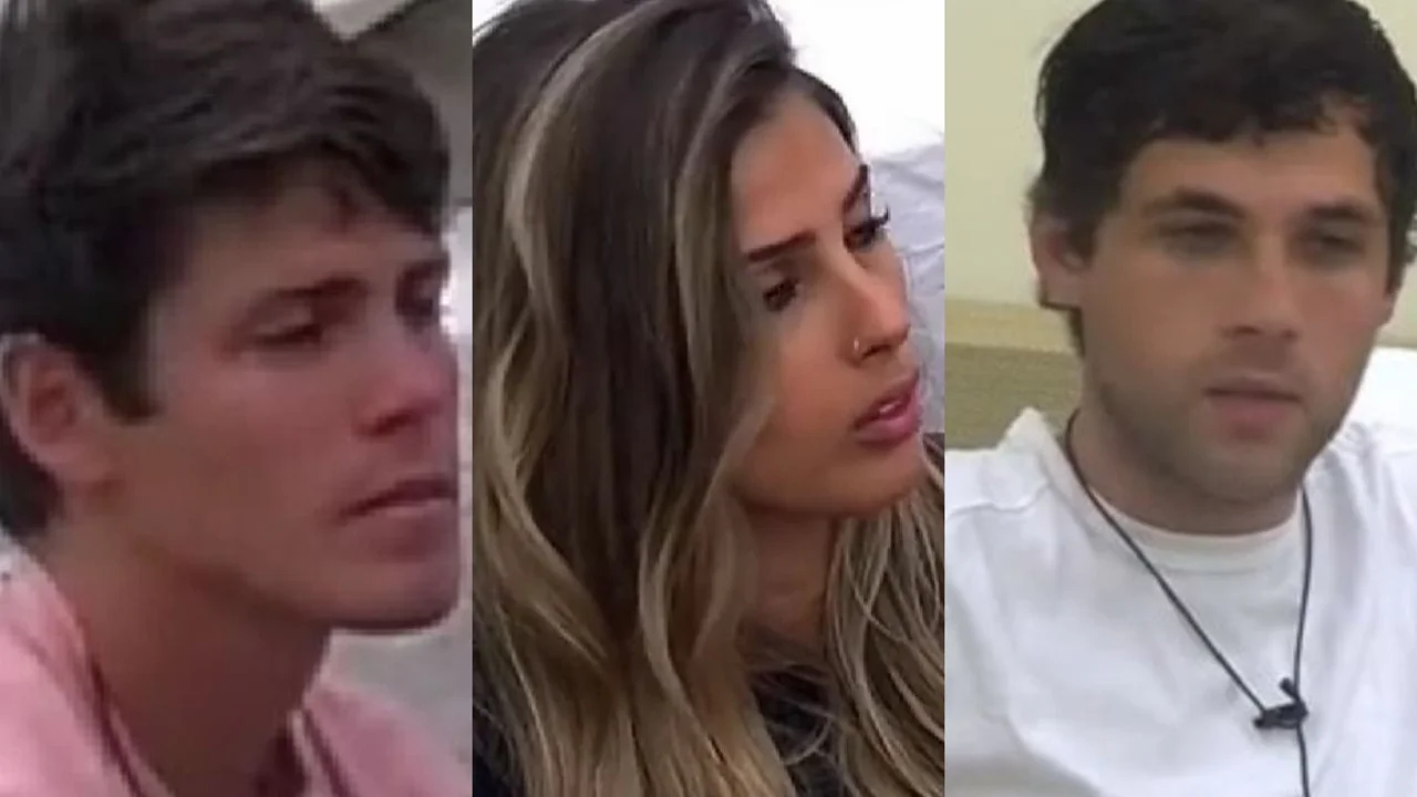 Julieta Poggio, Marcos Ginocchio y Agustín Guardis de Gran Hermano
